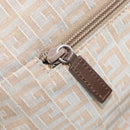 GIVENCHY Shoulder Bag Canvas Beige Silver Auth 209801A-22