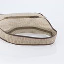GIVENCHY Shoulder Bag Canvas Beige Silver Auth 209801A-7
