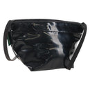 Herve Chapelier Shoulder Pouch Patent Black Auth 209804A-1