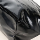 Herve Chapelier Shoulder Pouch Patent Black Auth 209804A-13