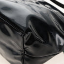 Herve Chapelier Shoulder Pouch Patent Black Auth 209804A-15