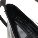 Herve Chapelier Shoulder Pouch Patent Black Auth 209804A-16