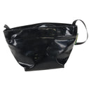 Herve Chapelier Shoulder Pouch Patent Black Auth 209804A-3