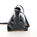 Herve Chapelier Shoulder Pouch Patent Black Auth 209804A-6