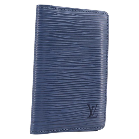 LOUIS VUITTON Epi Organizer Dupoch Card Case Myrtille M6358G LV Auth 209809A