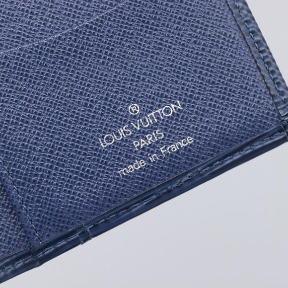 LOUIS VUITTON Epi Organizer Dupoch Card Case Myrtille M6358G LV Auth 209809A