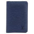 LOUIS VUITTON Epi Organizer Dupoch Card Case Myrtille M6358G LV Auth 209809A-13