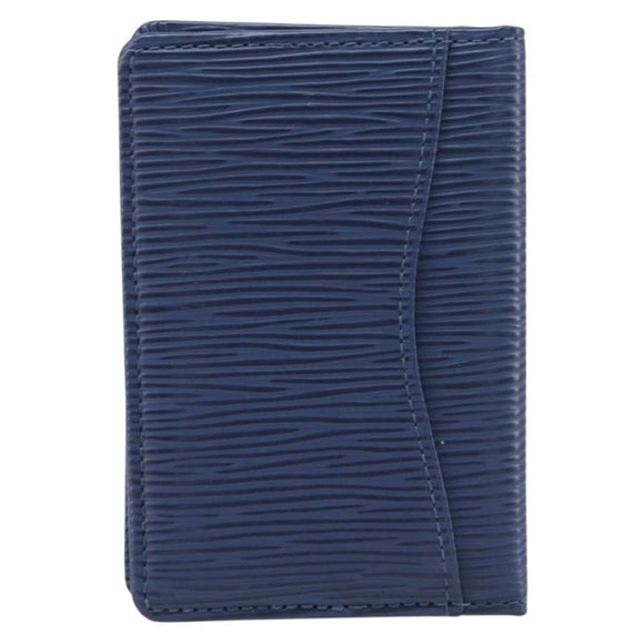 LOUIS VUITTON Epi Organizer Dupoch Card Case Myrtille M6358G LV Auth 209809A