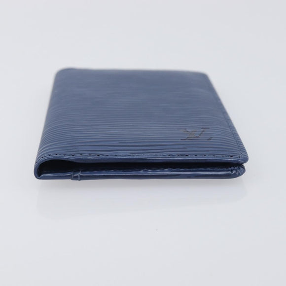 LOUIS VUITTON Epi Organizer Dupoch Card Case Myrtille M6358G LV Auth 209809A