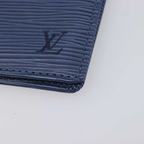 LOUIS VUITTON Epi Organizer Dupoch Card Case Myrtille M6358G LV Auth 209809A