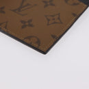 LOUIS VUITTON Monogram Reverse Slim Purse Long Wallet M80390 LV Auth 209810A-10