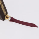 LOUIS VUITTON Monogram Portefeuille Clemence Long Wallet M60742 LV Auth 209811V-7