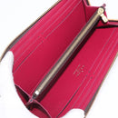 LOUIS VUITTON Monogram Portefeuille Clemence Long Wallet M60742 LV Auth 209811V-8