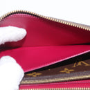 LOUIS VUITTON Monogram Portefeuille Clemence Long Wallet M60742 LV Auth 209811V-19