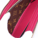 LOUIS VUITTON Monogram Portefeuille Clemence Long Wallet M60742 LV Auth 209811V-21