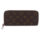 LOUIS VUITTON Monogram Portefeuille Clemence Long Wallet M60742 LV Auth 209811V-13