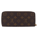 LOUIS VUITTON Monogram Portefeuille Clemence Long Wallet M60742 LV Auth 209811V-2