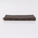 LOUIS VUITTON Monogram Portefeuille Clemence Long Wallet M60742 LV Auth 209811V-6