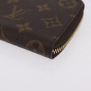 LOUIS VUITTON Monogram Portefeuille Clemence Long Wallet M60742 LV Auth 209811V-15