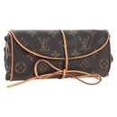 LOUIS VUITTON Monogram Trousse Bijoux Pliable Accessory Case M47837 Auth 209814V-1