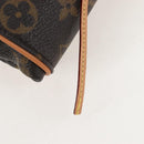 LOUIS VUITTON Monogram Trousse Bijoux Pliable Accessory Case M47837 Auth 209814V-12