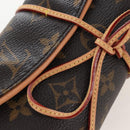 LOUIS VUITTON Monogram Trousse Bijoux Pliable Accessory Case M47837 Auth 209814V-13