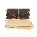 LOUIS VUITTON Monogram Trousse Bijoux Pliable Accessory Case M47837 Auth 209814V-28