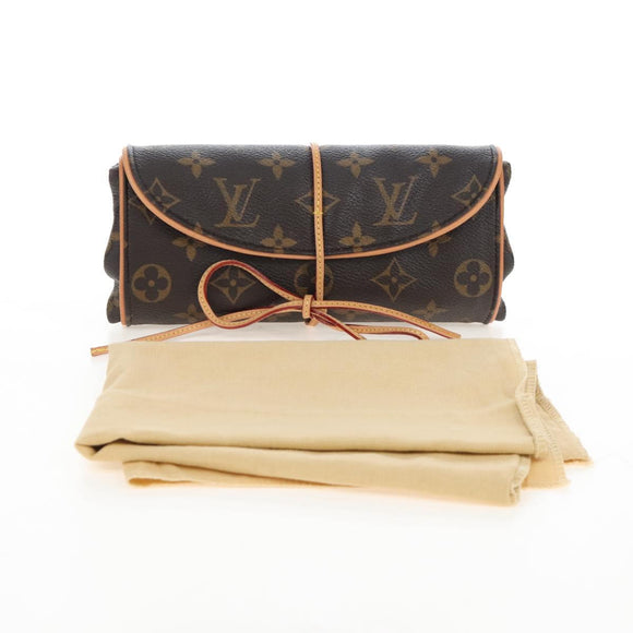 LOUIS VUITTON Monogram Trousse Bijoux Pliable Accessory Case M47837 Auth 209814V