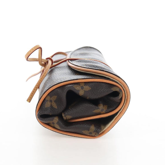 LOUIS VUITTON Monogram Trousse Bijoux Pliable Accessory Case M47837 Auth 209814V