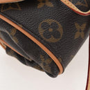 LOUIS VUITTON Monogram Trousse Bijoux Pliable Accessory Case M47837 Auth 209814V-8