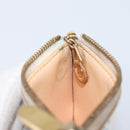 LOUIS VUITTON Monogram Multicolor Pochette Cles Purse White M92655 Auth 209817-17