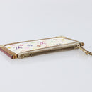 LOUIS VUITTON Monogram Multicolor Pochette Cles Purse White M92655 Auth 209817-6