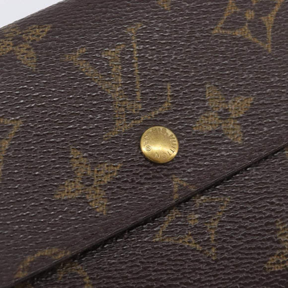 LOUIS VUITTON Monogram Porte Monnaie Bier Cartes Crdit Wallet M61652 Auth 209818