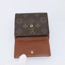 LOUIS VUITTON Monogram Porte Monnaie Bier Cartes Crdit Wallet M61652 Auth 209818-13