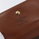 LOUIS VUITTON Monogram Porte Monnaie Bier Cartes Crdit Wallet M61652 Auth 209818-16