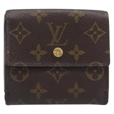 LOUIS VUITTON Monogram Porte Monnaie Bier Cartes Crdit Wallet M61652 Auth 209818 - 0