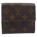 LOUIS VUITTON Monogram Porte Monnaie Bier Cartes Crdit Wallet M61652 Auth 209818-3