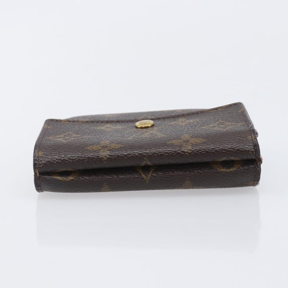 LOUIS VUITTON Monogram Porte Monnaie Bier Cartes Crdit Wallet M61652 Auth 209818