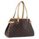 LOUIS VUITTON Monogram Batignolles Horizontal Tote Bag M51154 LV Auth 209825V-1