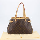 LOUIS VUITTON Monogram Batignolles Horizontal Tote Bag M51154 LV Auth 209825V-25