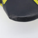 LOEWE Shoulder Bag Suede Yellow Gold Auth 209832-11