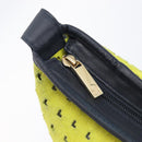 LOEWE Shoulder Bag Suede Yellow Gold Auth 209832-17