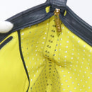 LOEWE Shoulder Bag Suede Yellow Gold Auth 209832-20