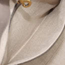 GUCCI Micro GG Canvas Guccissima Tote Bag Leather Gray Gold 296910 Auth 209833V-23