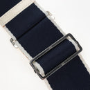 Christian Dior Trotter Canvas Boston Bag PVC 2way Navy Silver Auth 209836V-9