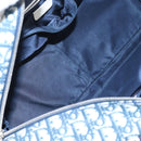 Christian Dior Trotter Canvas Boston Bag PVC 2way Navy Silver Auth 209836V-11