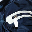 Christian Dior Trotter Canvas Boston Bag PVC 2way Navy Silver Auth 209836V-27
