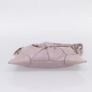 FENDI Shoulder Bag Leather Purple Gold 8BR414 Auth 209839V-10