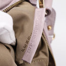 FENDI Shoulder Bag Leather Purple Gold 8BR414 Auth 209839V-23
