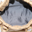 Miu Miu Hand Bag Vitellolux 2way Beige Gold Auth 209844V-20